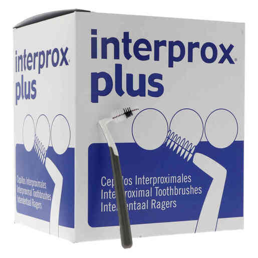 subtiel Posters Pijnstiller Interprox® Plus X-Maxi interdentale borstels Ø 4,5-9,0mm (grijs) - 80st |  M2 Dental
