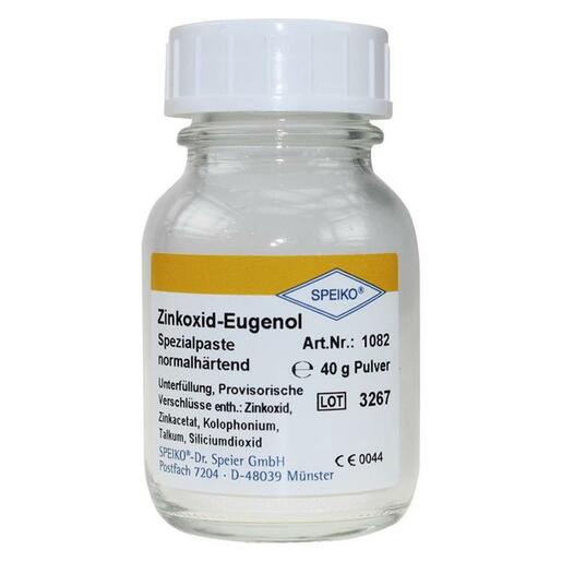 SPEIKO® Zink Oxide/Eugenol speciale pasta poeder - normaaluithardend |  Basiq Dental